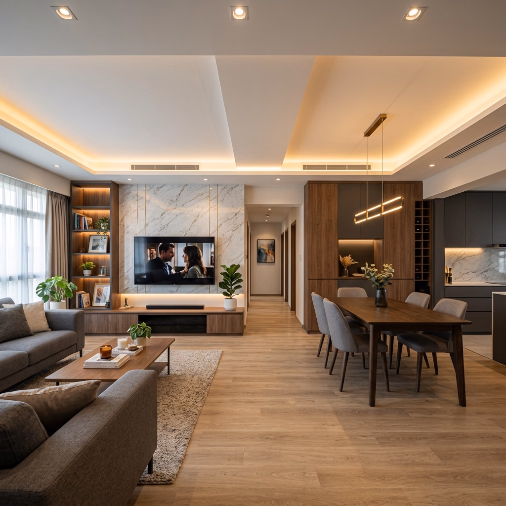 5-Room Grand Marble Living
