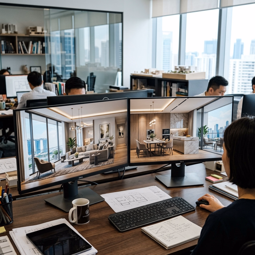 3D Visual Perspective Rendering